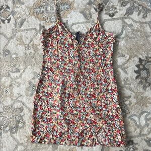 O’Neill Spaghetti Strap Mini Dress size large